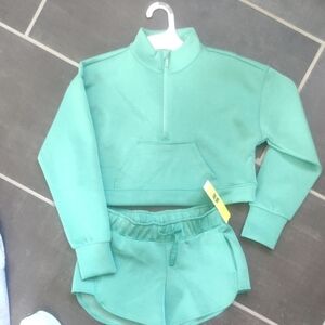 All in Motion Teal Activewear Set